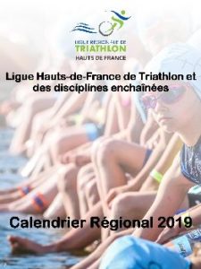 Calendrier 2019 Ligue de Triathlon…