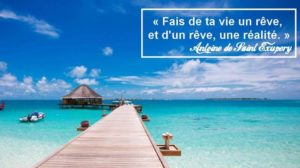 Allez Guillaume…Rêver jusqu’à l’impossible, c’est possible… A Hawaii,…