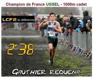 Après son titre de champion régional cadet, saluons la magnifique…