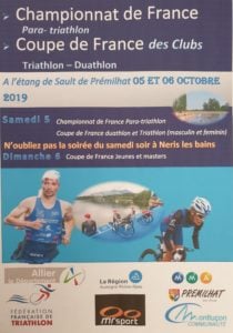 Info importante, Championnat de France de Paratriathlon et…