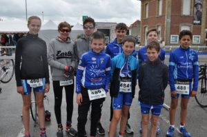 Duathlon de Bray Dunes jeunes 2 podiums…