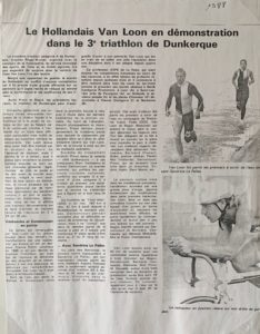 35ème ANNIVERSAIRE DU TRIATHLON DE DUNKERQUE…