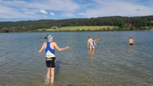 Au Championnat de France d’Aquathlon qui se…