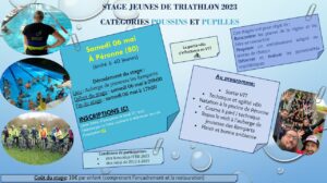 [Stage Jeunes] 🏊🏼‍♂️🚴🏼‍♂️🏃🏼‍♂️ ​ La Ligue…