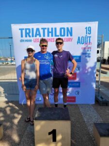 Un petit Triathlon avant la rentrée pour la famille…