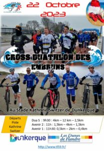 Cross Duathlon des Embruns 2023 du 22 Octobre… Le…