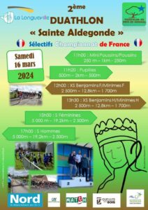 En raison de l’annulation du Duathlon de Villeneuve d’Ascq 2024,…